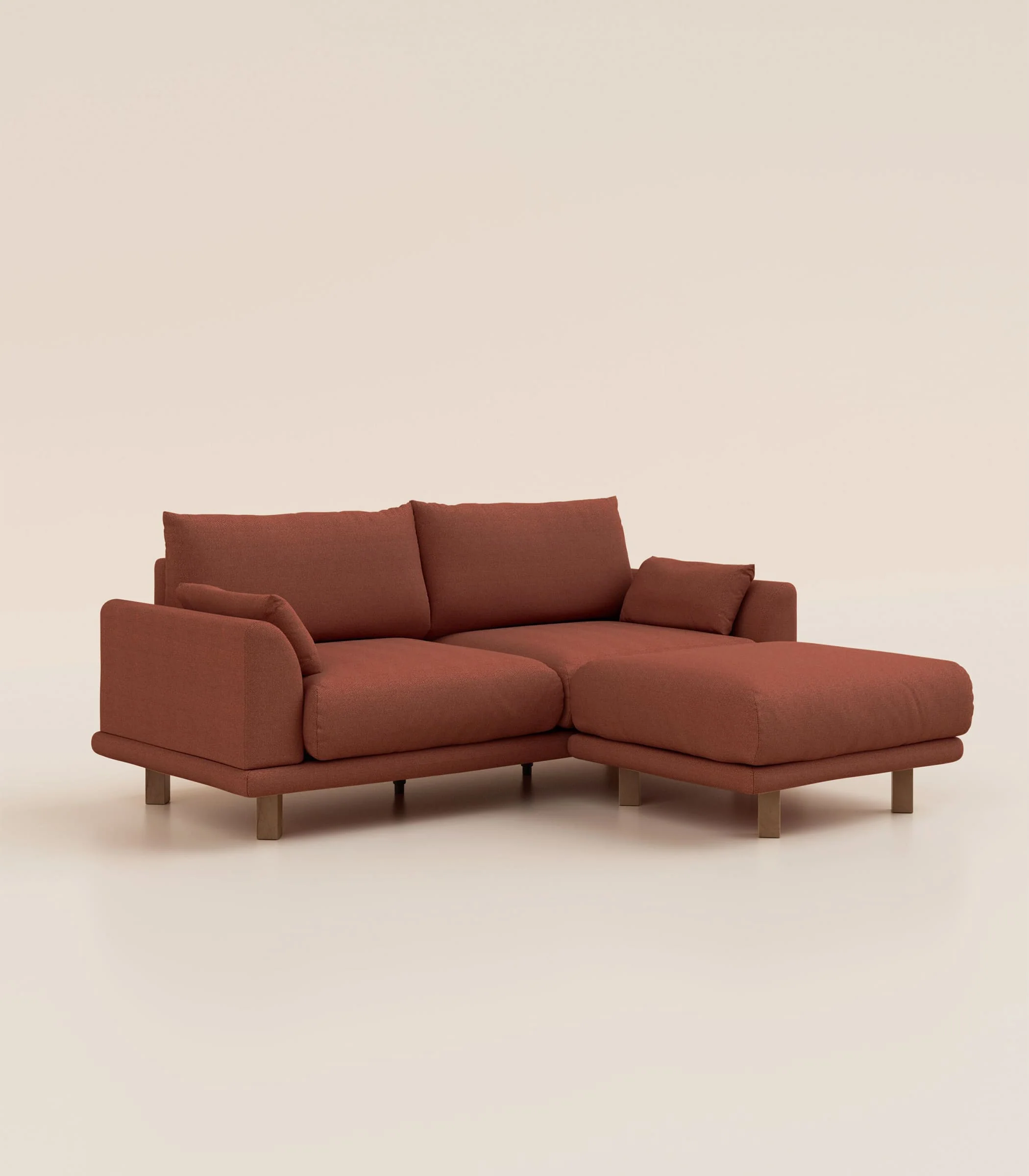 Canapé d'angle – Terracotta - Image 24