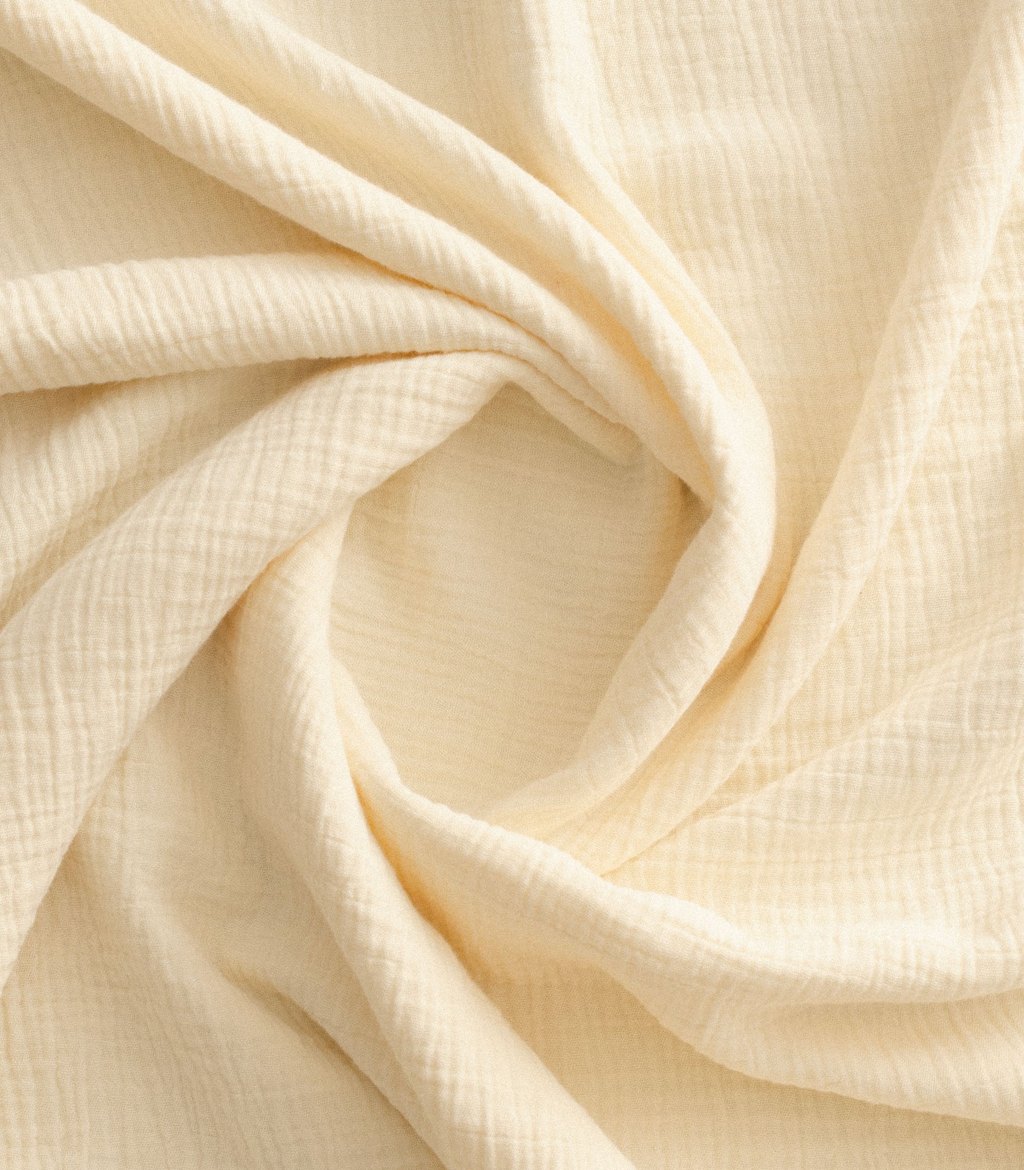 Parure en gaze de coton - Blanc vanille - Image 2