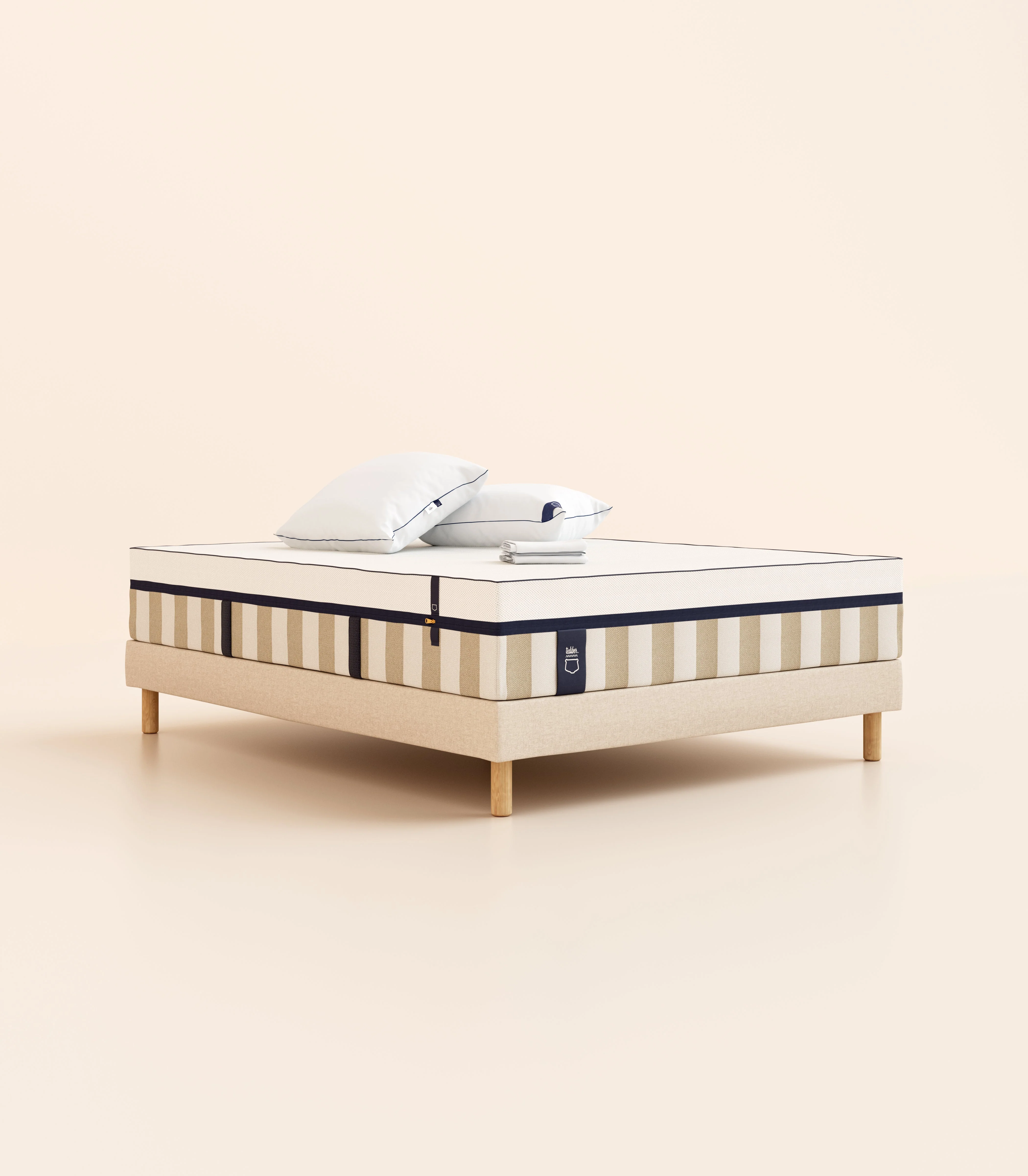 Pack lit 2 places Hybride 140 x 190 cm Bibloc - Image 18