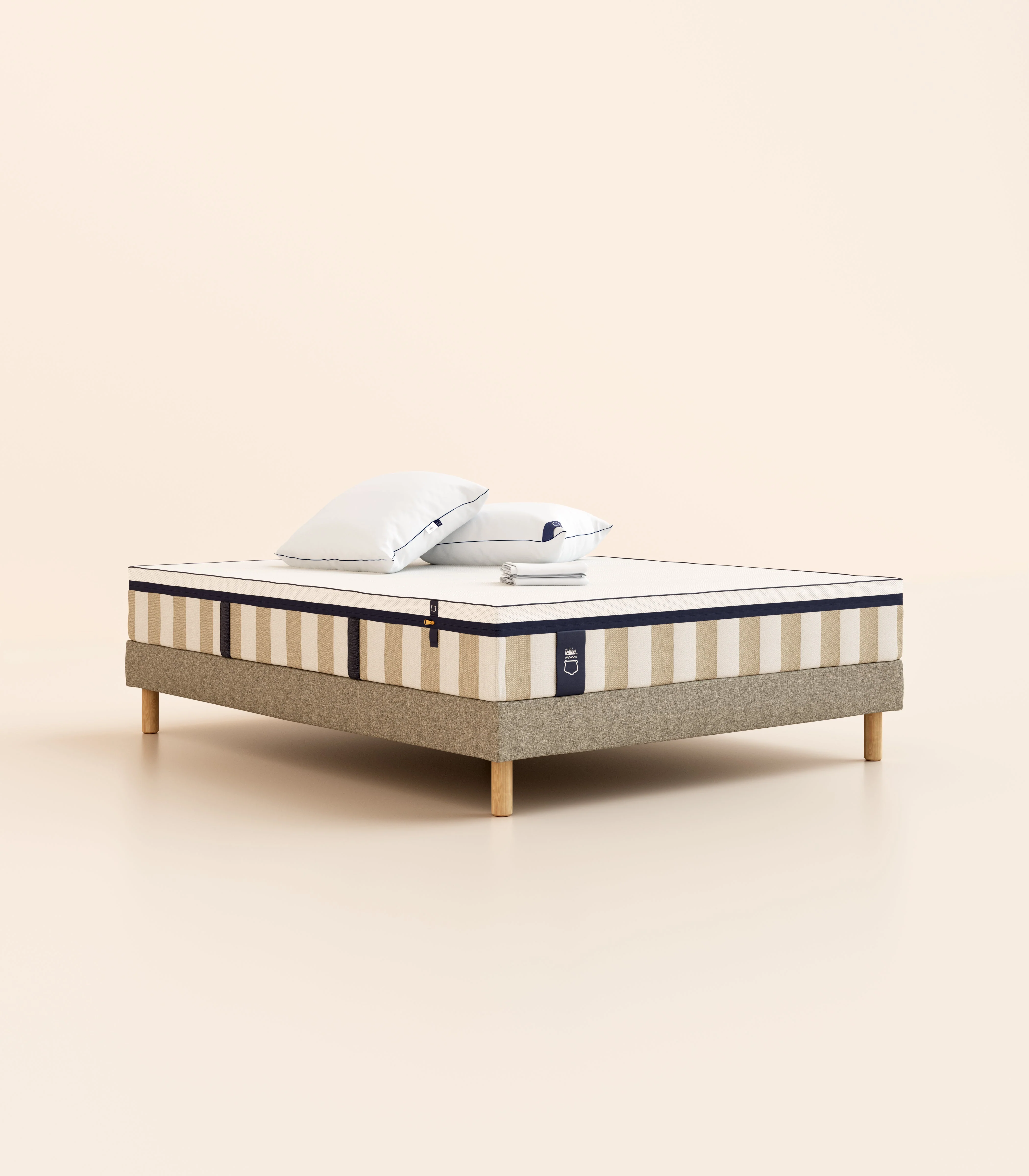 Pack lit 2 places Hybride 140 x 190 cm Bibloc - Image 23