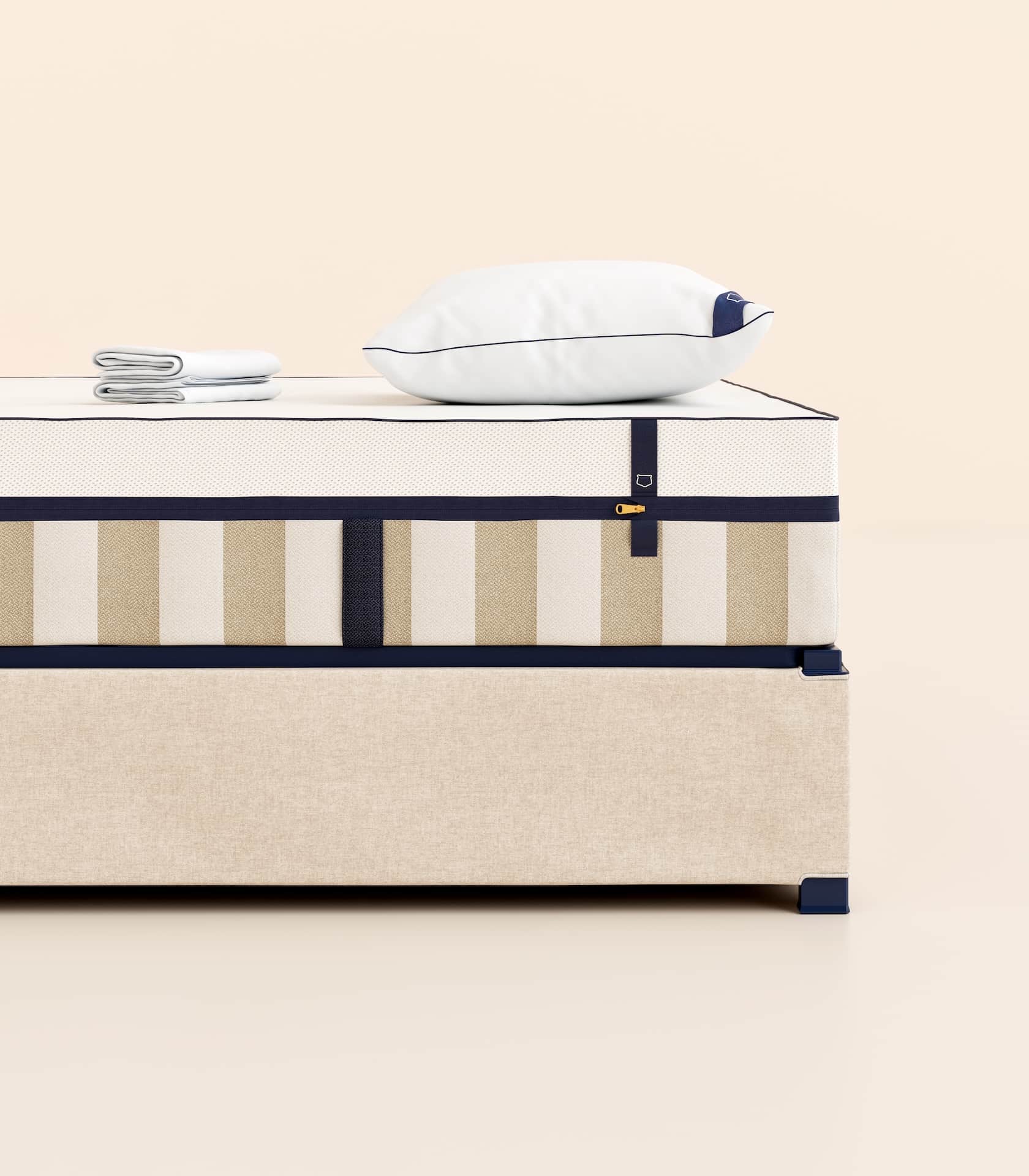 Pack lit 2 places Hybride Plus 140 x 190 cm Bibloc - Image 200