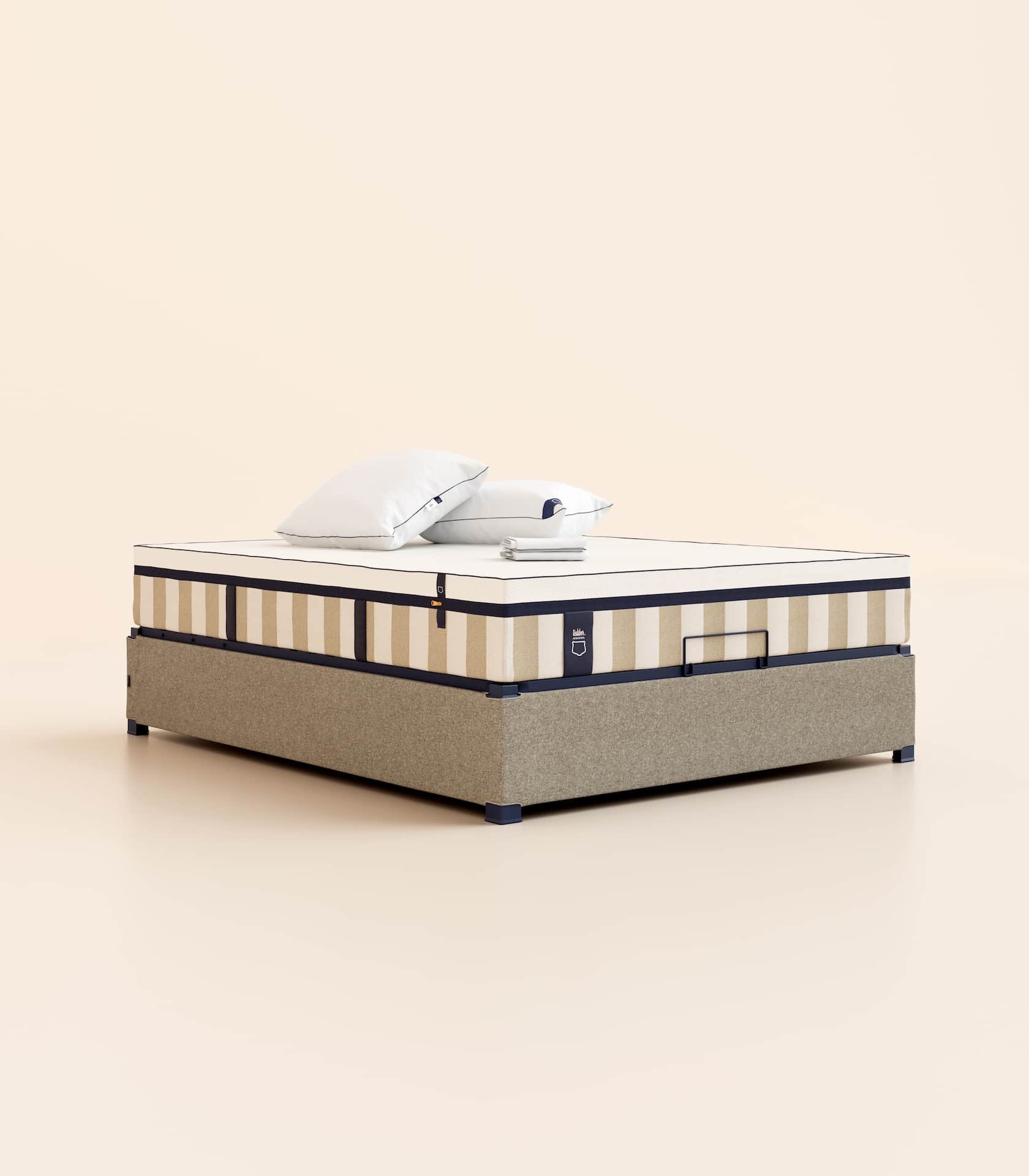 Pack lit 2 places Hybride Plus 200 x 200 cm Bibloc - Image 61