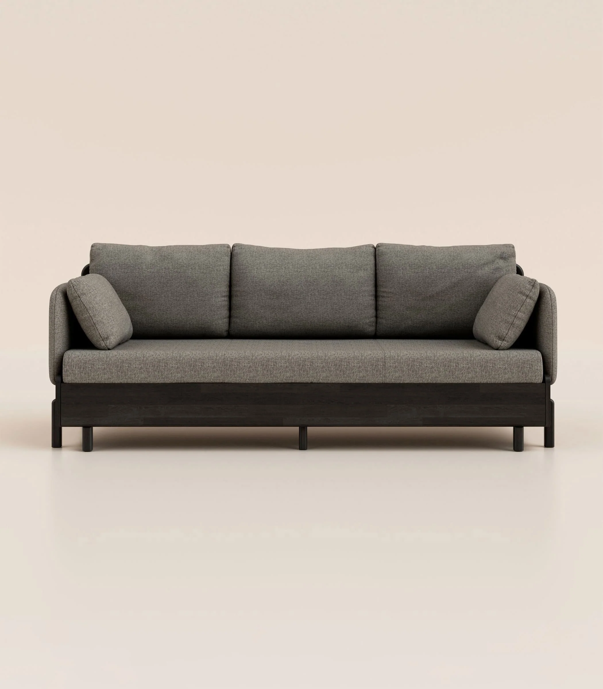 Canapé-lit - Gris - Image 3