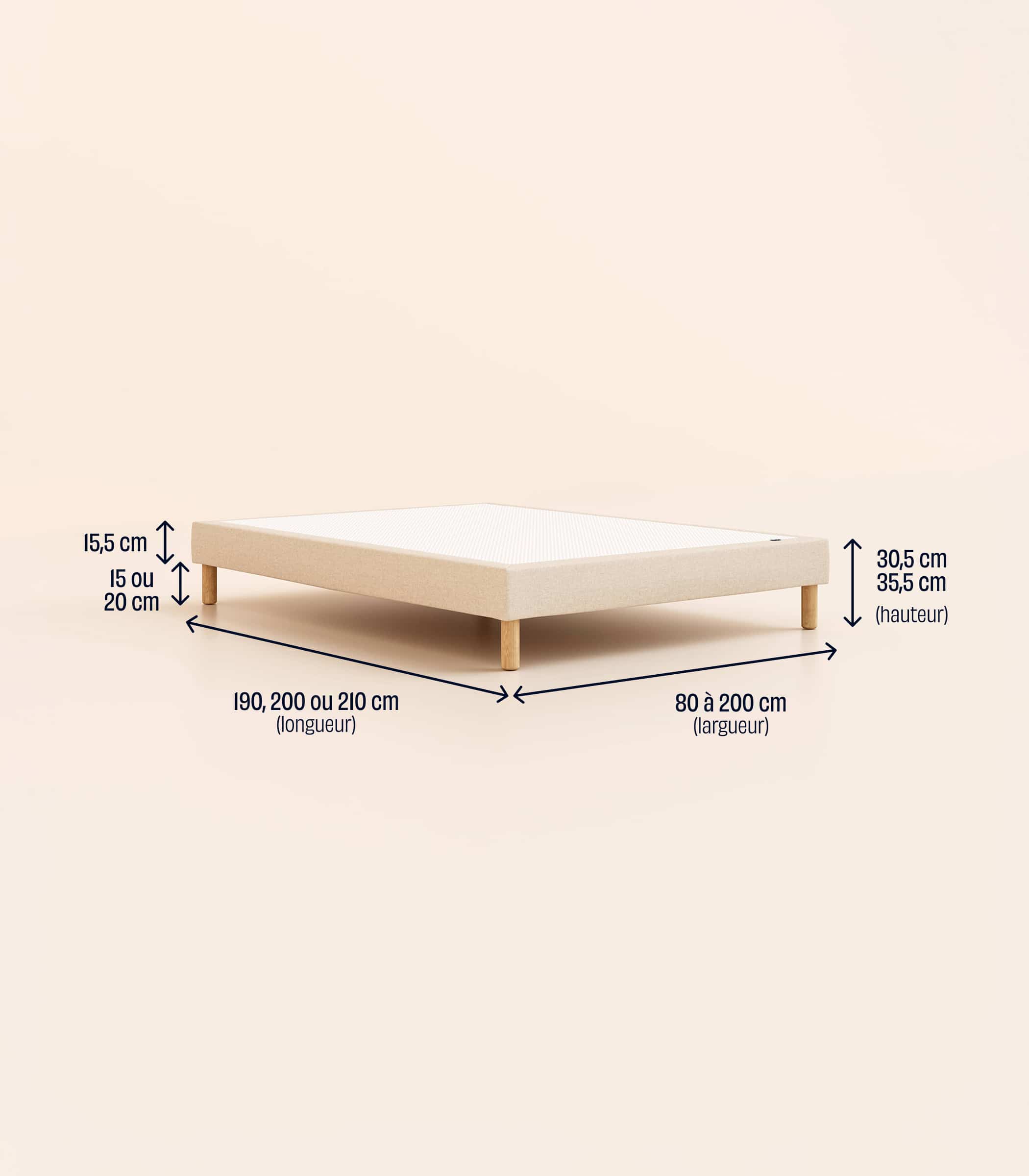 Sommier tapissier - Beige - Image 16