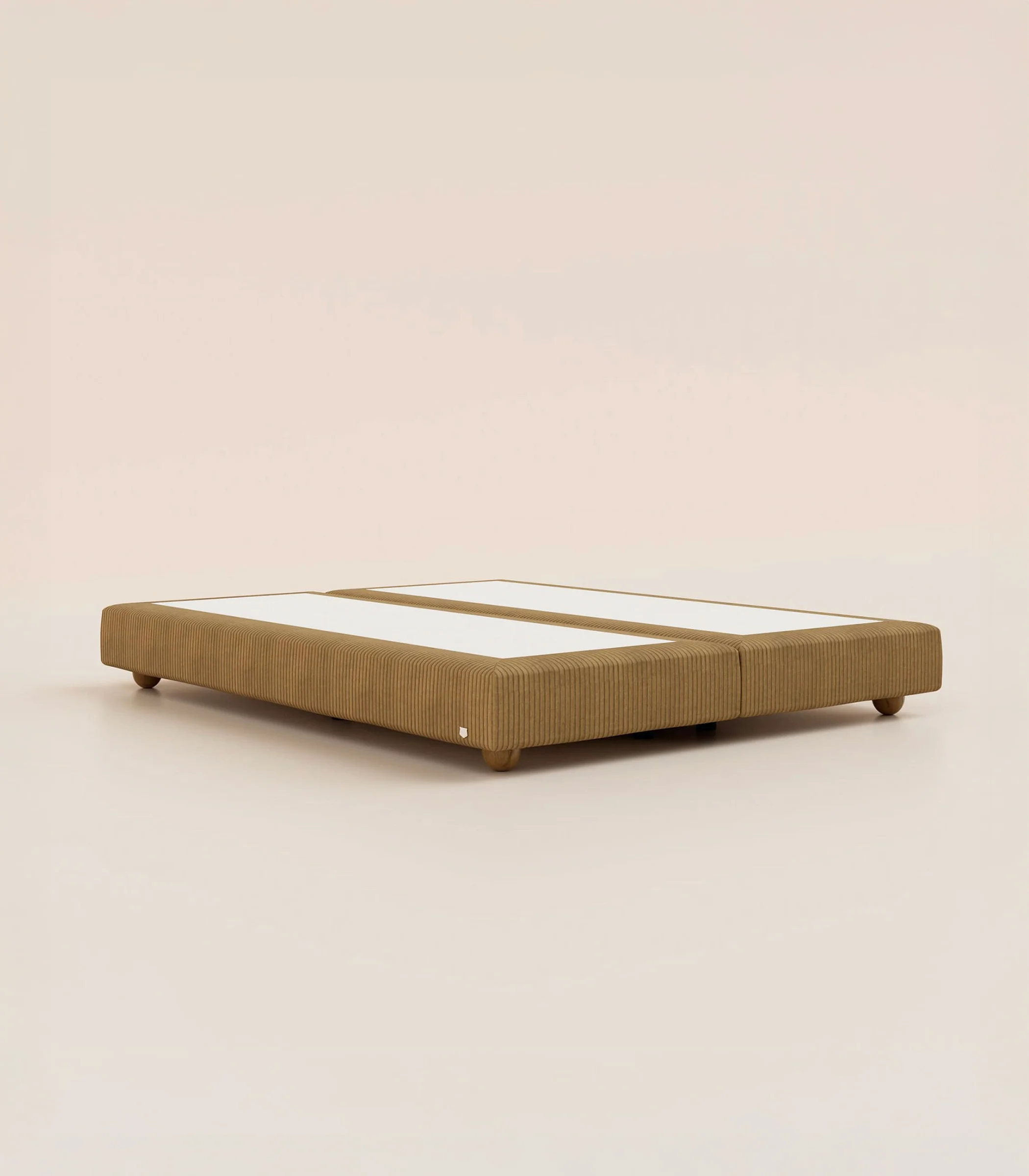 Sommier Grand Ours - Velours Havane - Image 4