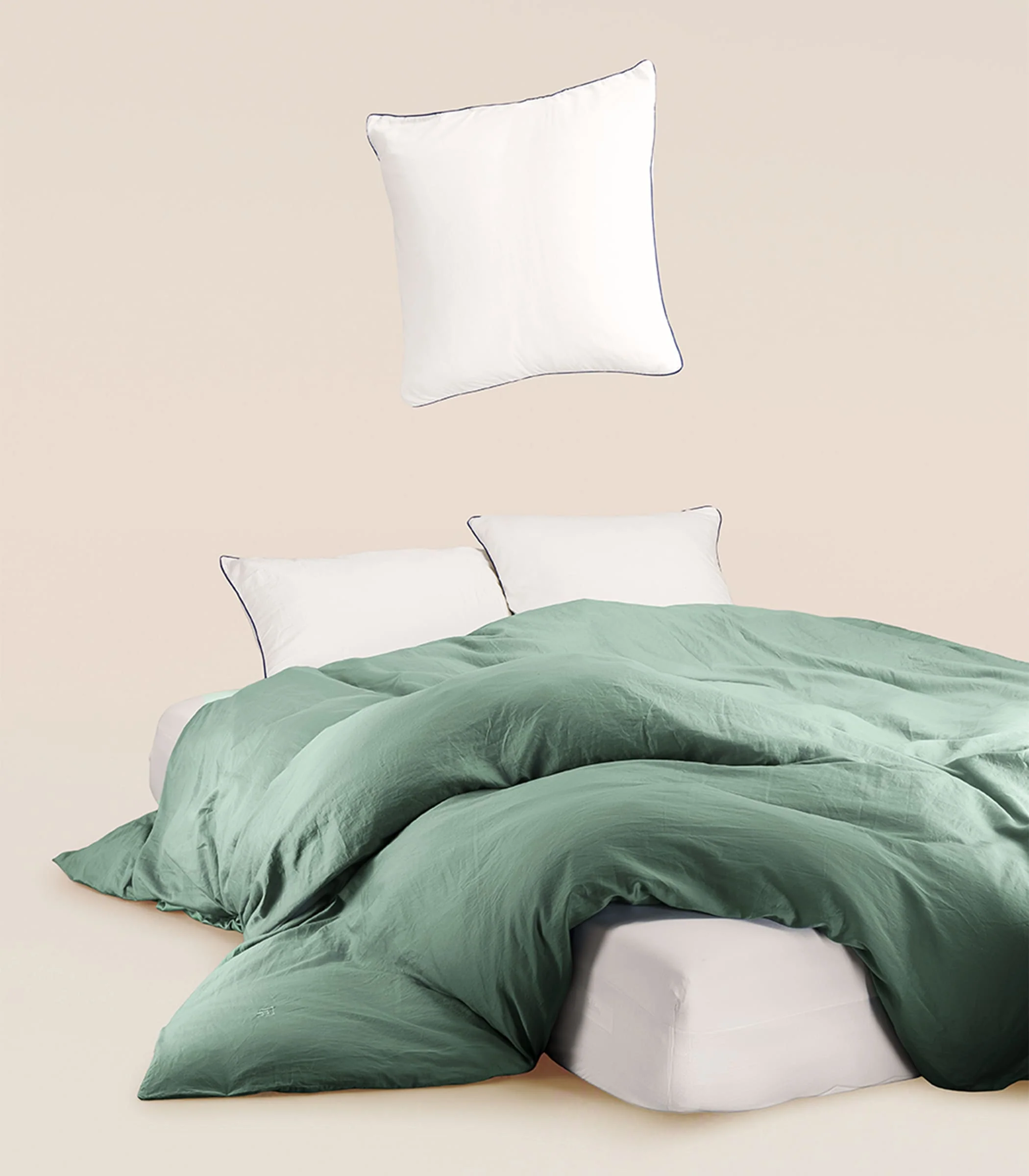Taies d'oreiller en satin de coton - Image 10