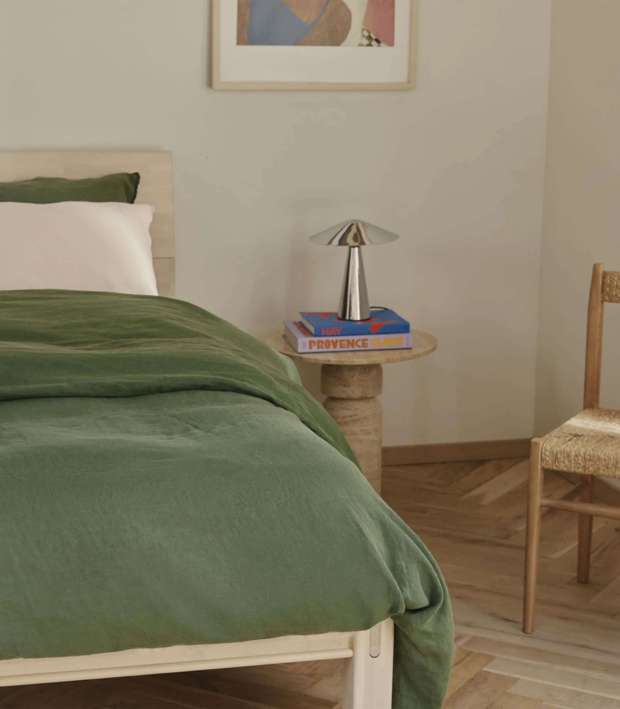 Tête de lit en bois - Bois foncé - Image 4